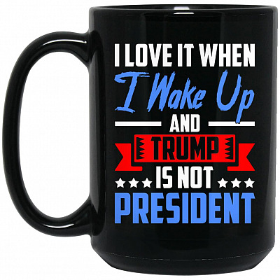 15 oz. Black Mug