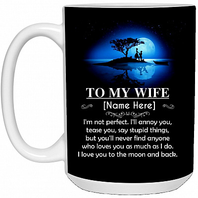 15 oz. White Mug