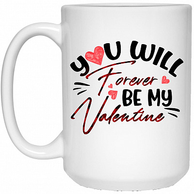 15 oz. White Mug