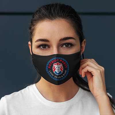 Alternative view of Donald Trump American Patriot Party 2024 Presidential Election Political Washable Reusable Face Mask