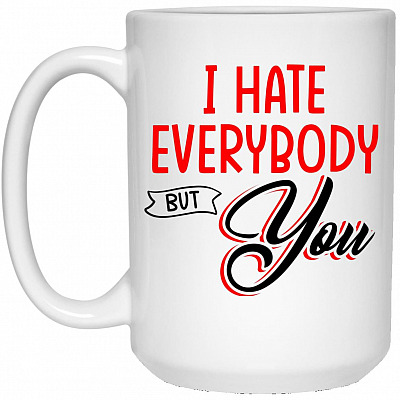 15 oz. White Mug