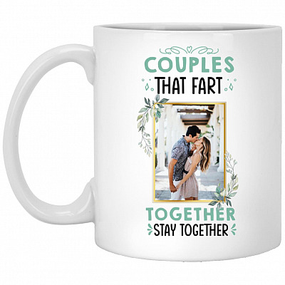 Personalized Photo Mug, White, 11 oz. White Mug
