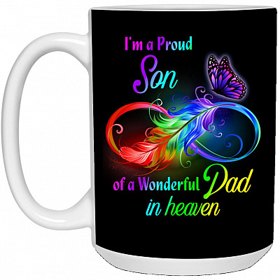15 oz. White Mug