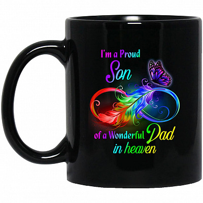 11 oz. Black Mug