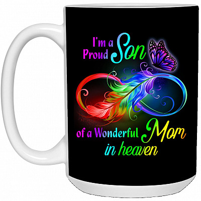 15 oz. White Mug