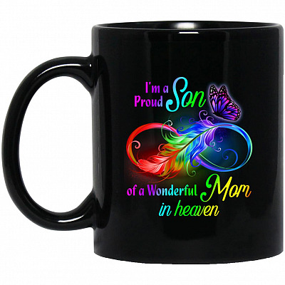 11 oz. Black Mug