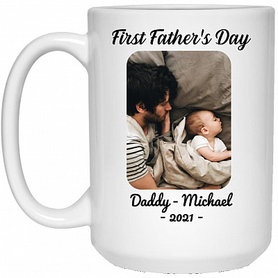 15 oz. White Mug