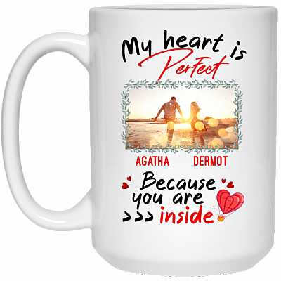 15 oz. White Mug