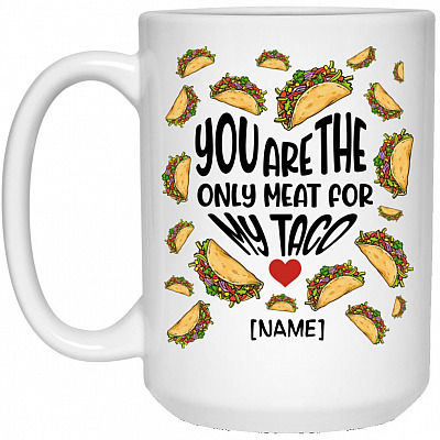 15 oz. White Mug