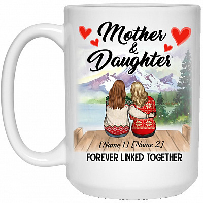 15 oz. White Mug