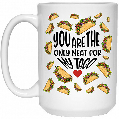 15 oz. White Mug