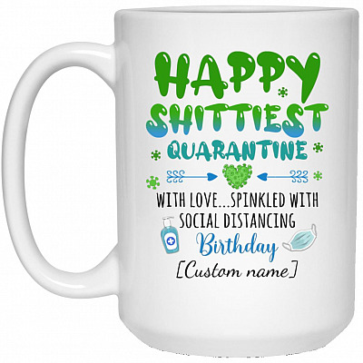 15 oz. White Mug