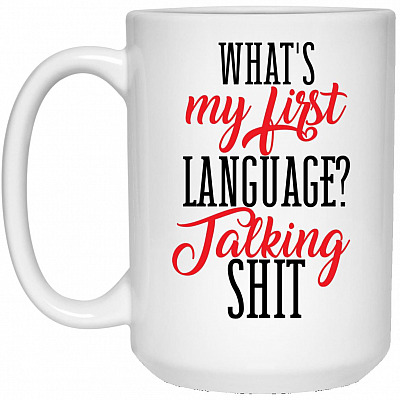 15 oz. White Mug