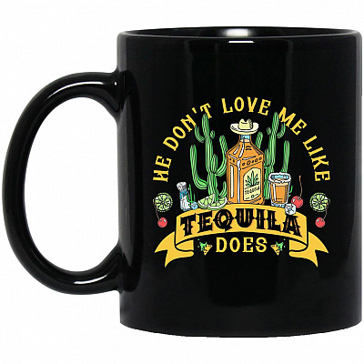 11 oz. Black Mug