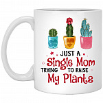 Just a Single, White, 11 oz. White Mug