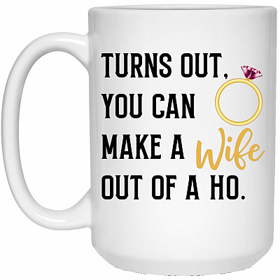 15 oz. White Mug