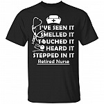 I've Seen It Smelled It Touched It, Black, Unisex T-Shirt