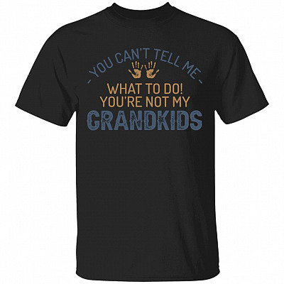 You cant tell me T shirt, Black, Unisex T-Shirt