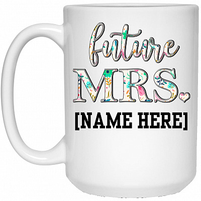 15 oz. White Mug