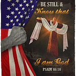 God Blanket, White, Cozy Plush Fleece Blanket - 50x60