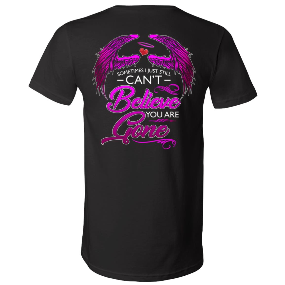 Sometimes I Just Still Can't Believe, Black, V-Neck T-Shirt