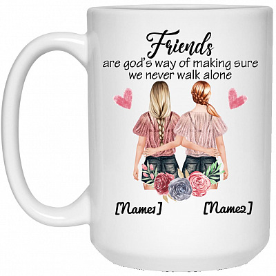 15 oz. White Mug