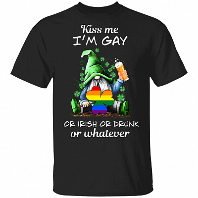 St Patrick's Day T-shirt, Black, Unisex T-Shirt