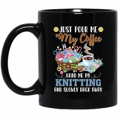 11 oz. Black Mug
