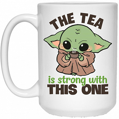 15 oz. White Mug