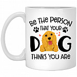 Be The Person, White, 11 oz. White Mug