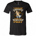 I Googled My Symptoms, Black, V-Neck T-Shirt
