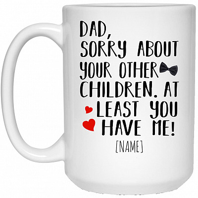15 oz. White Mug