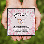 11VT. Memory Of Your Grandmother Interlocking Hearts Necklace