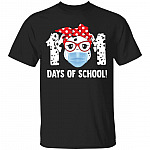 Funny Dalmatian Dog T-Shirt, Black, Unisex T-Shirt