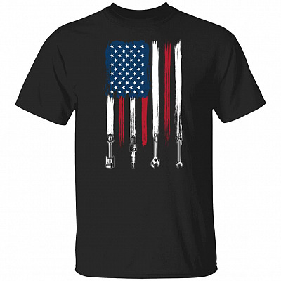 Mechanics Shirt, Black, Unisex T-Shirt
