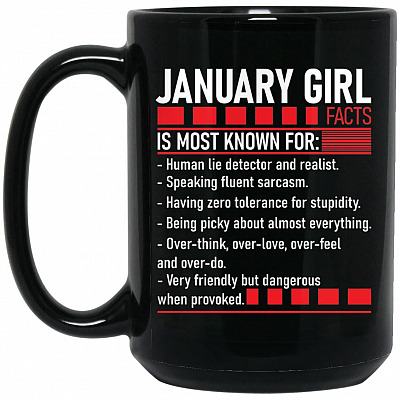 15 oz. Black Mug