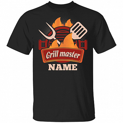 Personalized Funny, Black, Unisex T-Shirt