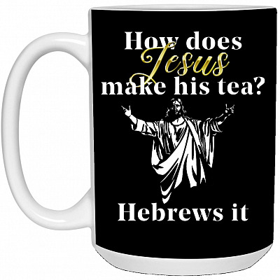 15 oz. White Mug