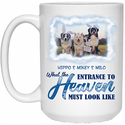 15 oz. White Mug