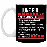 June Girl Facts Is Most Known for Ceramic Coffee Mug - Beer Stein - Water Bottle - Color Changing Mug, Black, 11 oz. White Mug June Girl Facts Is Most Known for Ceramic Coffee Mug - Beer Stein - Water Bottle - Color Changing Mug, Black, 11 oz. White Mug
