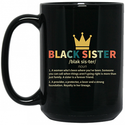 15 oz. Black Mug