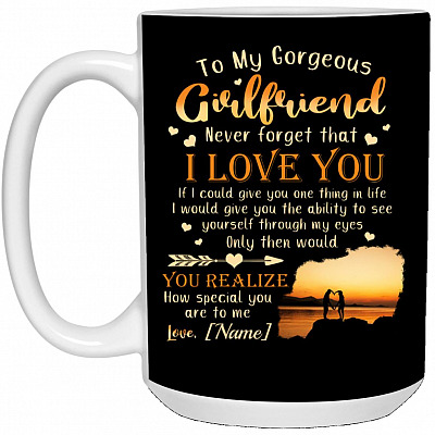15 oz. White Mug
