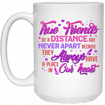 15 oz. White Mug