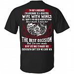I'm Not A Widower I'm A Husband, Black, Unisex T-Shirt