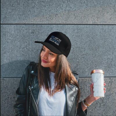 Alternative view of Rosa Sat So Ruby Could Walk So Kamala Could Run Feminist Twill Cap - Feminist Black Activist Snapback Hat