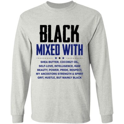 black hoodie, Ash, Long Sleeve