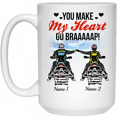 15 oz. White Mug