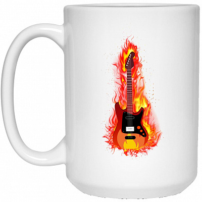 15 oz. White Mug