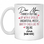 mom mug, White, 11 oz. White Mug mom mug, White, 11 oz. White Mug