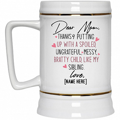 22 oz. Beer Stein